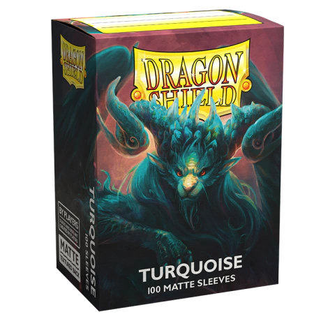 Dragon Shield - Matte Sleeves - Turquoise x100