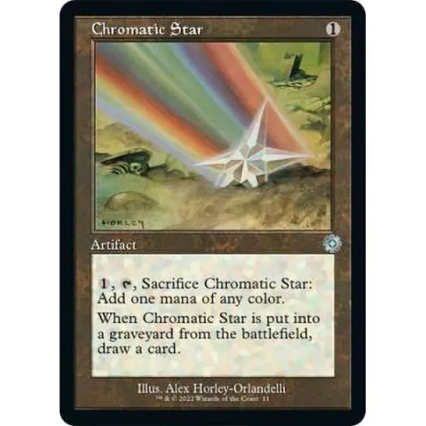 Chromatic Star (#11) (Retro Frame)
