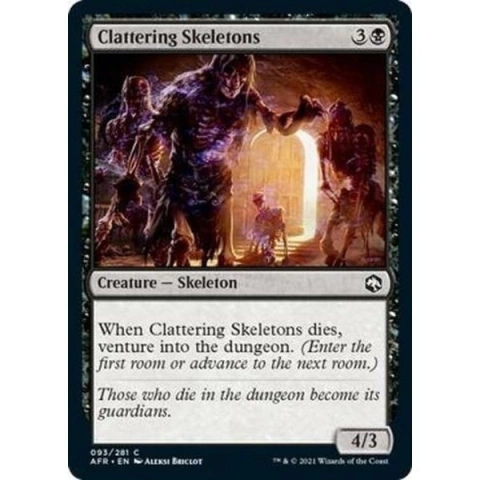Clattering Skeletons