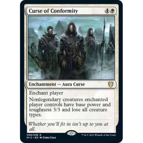 Curse of Conformity
