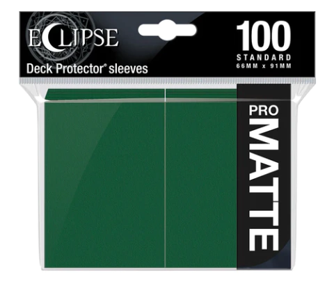 Ultra Pro - Eclipse Matte Sleeves - Forest Green x100