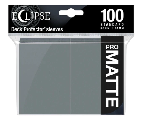 Ultra Pro - Eclipse Matte Sleeves - Smoke Grey x100