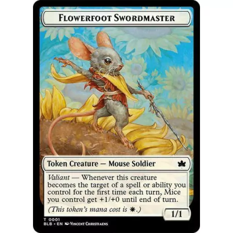 Flowerfoot Swordmaster Token