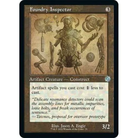 Foundry Inspector (#79) (Retro Frame)