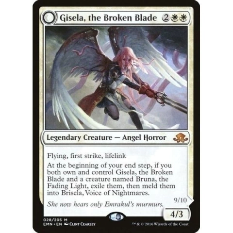 Gisela, the Broken Blade // Brisela, Voice of Nightmares (Top)