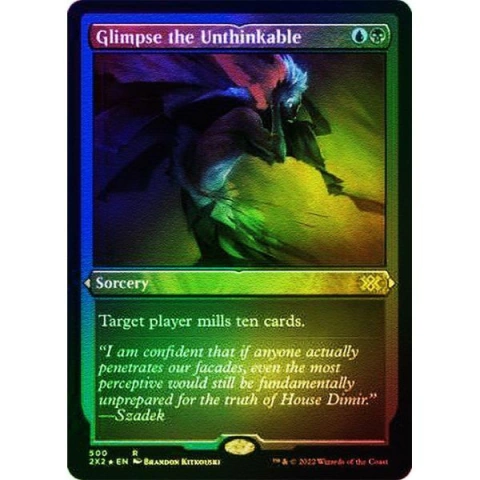 Glimpse the Unthinkable (Foil Etched)