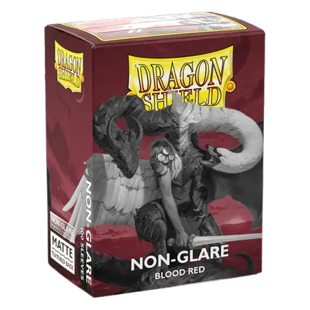 Dragon Shield - Matte Non-Glare Sleeves - Blood Red x100 - comprar online