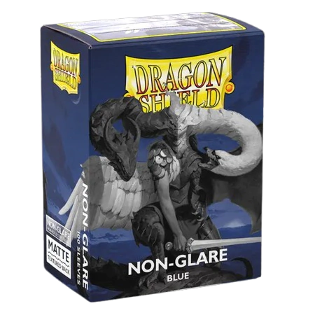 Dragon Shield - Matte Non-Glare Sleeves - Blue x100 - comprar online