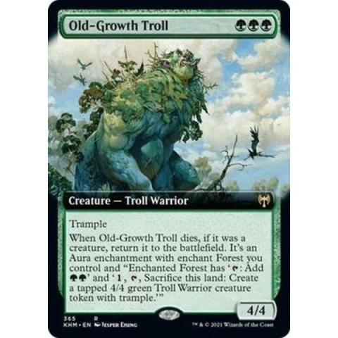 Old-Growth Troll (Extended Art)