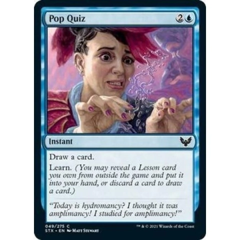 Pop Quiz