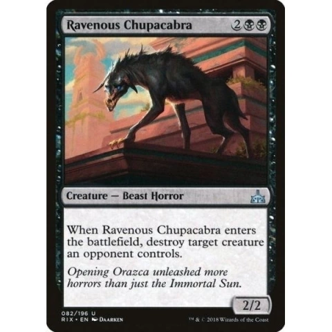 Ravenous Chupacabra