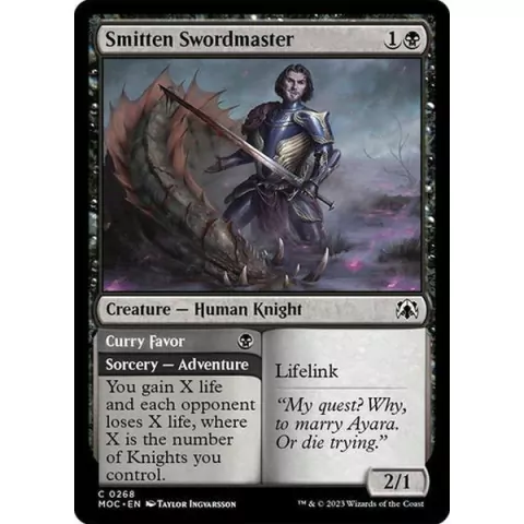 Smitten Swordmaster // Curry Favor