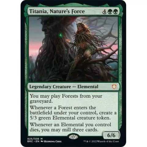 Titania, Nature's Force