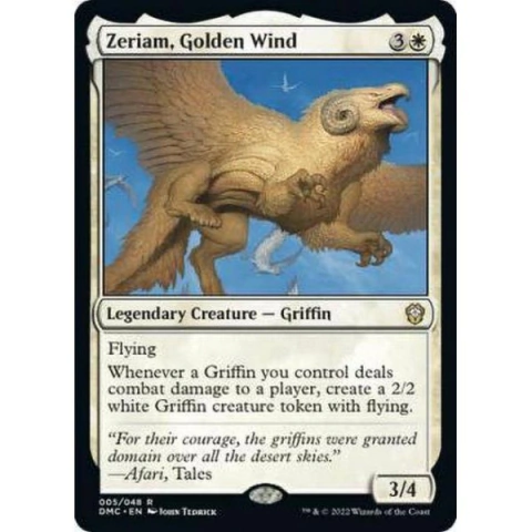 Zeriam, Golden Wind