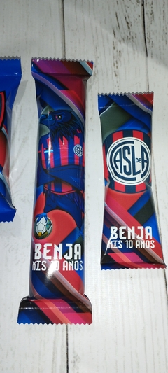 Golosinas Personalizadas para 10 chicos "San Lorenzo" - Boom Candy Bar y mas!