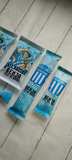 Golosinas Personalizadas para 10 chicos "Racing club" en internet