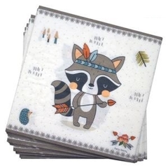 Servilleta de Papel Mapache X 20 unidades