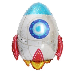 GLOBO NAVE ESPACIAL COHETE 75cm