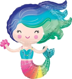 GLOBO MINI SIRENA 48cm