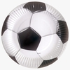 Plato Polipapel 17cm Futbol x 6 unidades