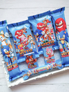 Golosinas Personalizadas para 10 chicos "Sonic"
