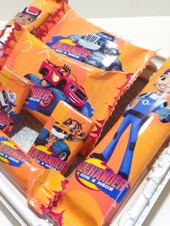 Golosinas Personalizadas Blaze para 10 chicos - comprar online