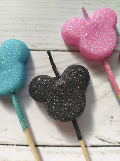 Vela Mickey / Minnie x 1un - Boom Candy Bar y mas!