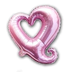 GLOBO CORAZON CALADO 19' (47cm) - comprar online