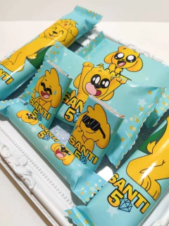 Golosinas Personalizadas para 10 chicos "Diamantito Mikecrack" en internet