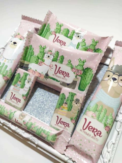 Golosinas Personalizadas para 10 chicos "Llama"
