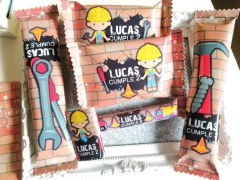 Golosinas Personalizadas Herramientas para 10 chicos - comprar online