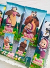 Golosinas Personalizadas para 10 chicos "MASHA Y EL OSO"