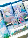 Golosinas Personalizadas para 10 chicos Sirena Arcoiris