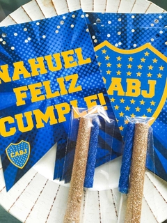 Combo Cumple en Casa "BOCA JUNIORS" - tienda online