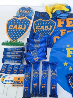 Combo Cumple en Casa "BOCA JUNIORS" - comprar online