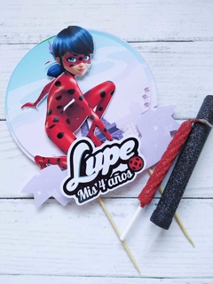 Combo Cumple en Casa "MIRACULOUS LADY BUG" - tienda online