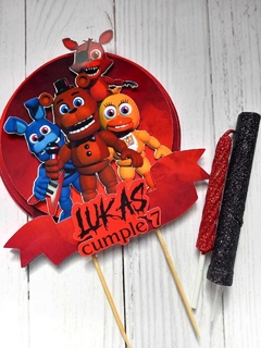 Combo Cumple en Casa "FIVE NIGHTS AT FREDDY´S" - comprar online