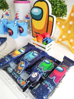 Golosinas Personalizadas para 10 chicos "AMONG US" en internet