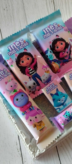 Golosinas Personalizadas para 10 chicos "Gabby y la casa de muñecas" - comprar online
