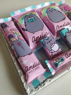 Combo Cumple en Casa "Pusheen Cat"