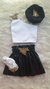 Conjunto Black and White - Cuatro Piezas