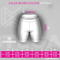 Calza Ciclismo Clasica Turquesa mujer en internet