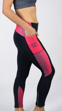 CALZA LARGA TRAIL MUJER Fucsia - comprar online