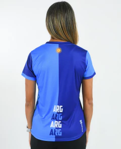 Remera Running Argentina mujer - Mistega