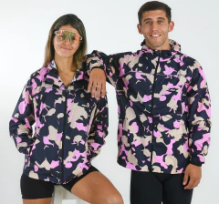 Campera Rompeviento unisex Rosa - comprar online