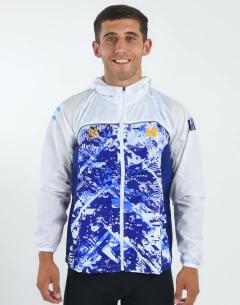 Rompeviento Running Unisex Argentina blanca en internet