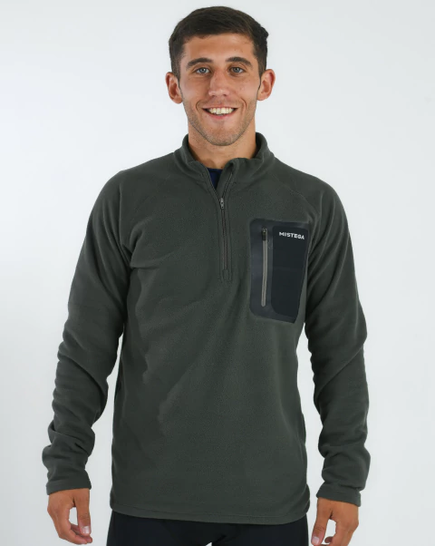 Buzo Polar Hombre Gris