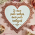 PLACA PARA CASAMENTO CORAÇÃO