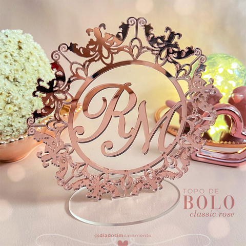 TOPO DE BOLO CLASSIC BRASÃO