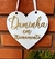 PLACA PARA CASAMENTO MINI DAMINHA